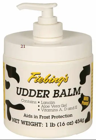 Fiebing: Udder Balm W/ Pump 16Oz. 1