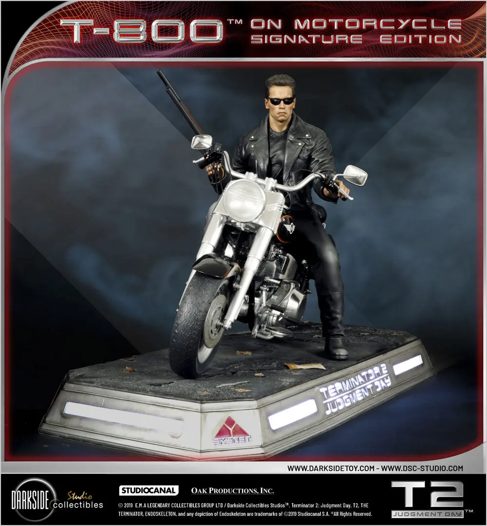 Terminator 2 Judgement Day: T-800 On Motorcycle 1