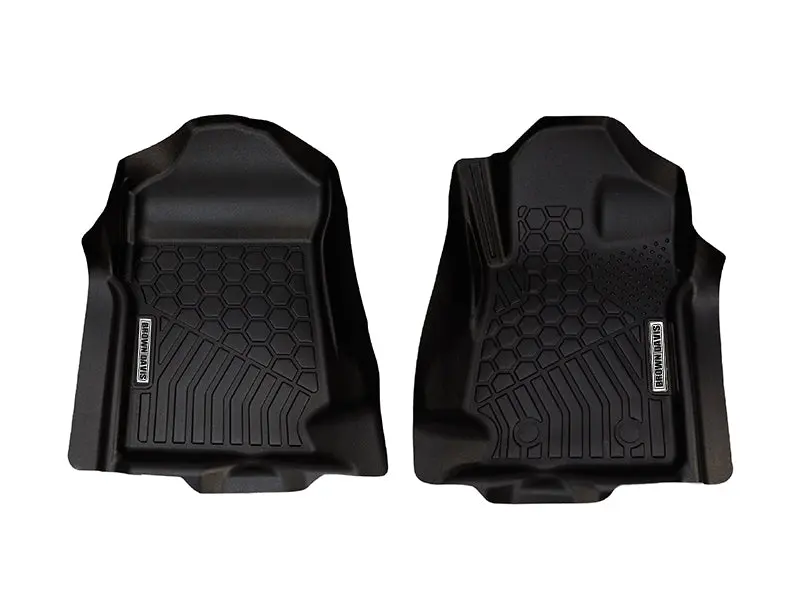 Ford Ranger (2022-2025) Next Gen Dual Cab Brown Davis 4Wd Moulded Floor Mats 1