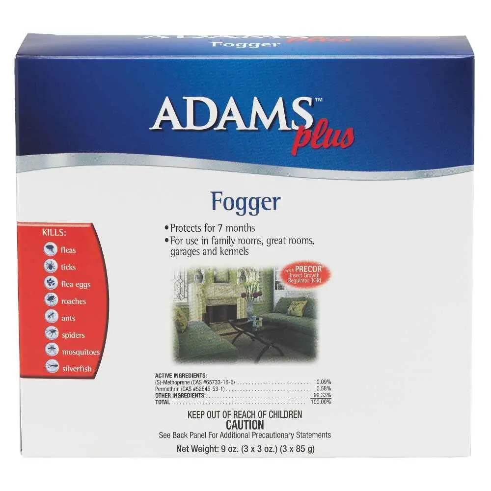 Adams Plus Fogger 3Pk/3Oz. 1