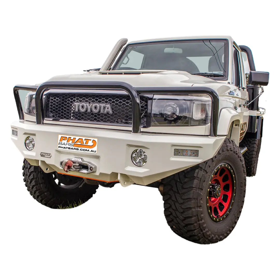 Toyota Landcruiser 76 Series (2007-2023) Phat Bars Bull Bar 1