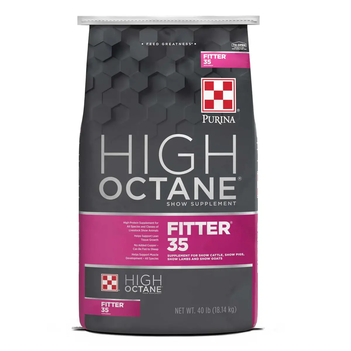 Purina® High Octane® Fitter 35® Topdress Show Supplement 1