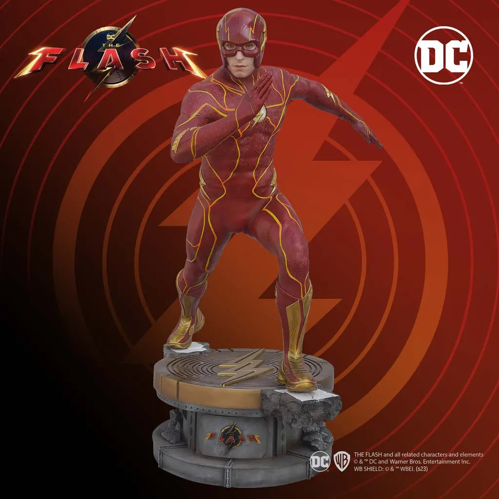 Dc The Flash (2023): The Flash Life-Size Statue 1