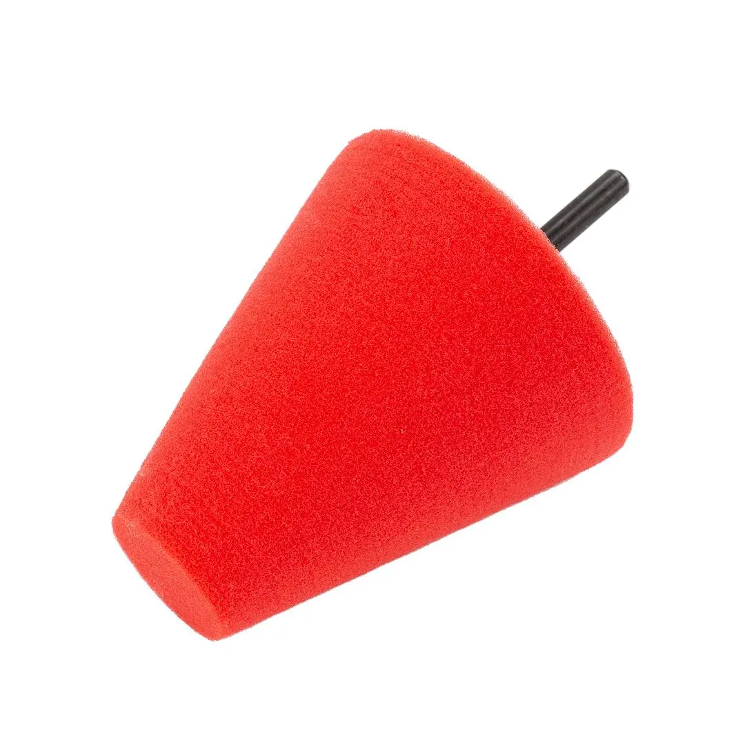 Foam Finishing Cone Drill Brush Attachment 1