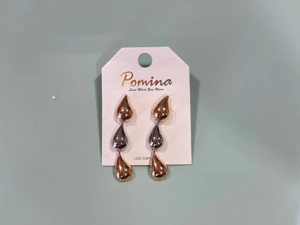Teardrop Earrings 1