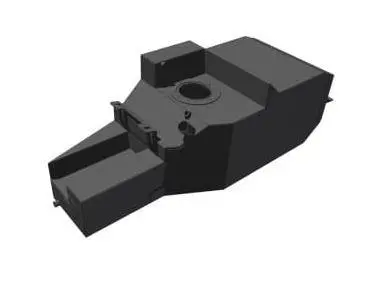 Nissan Patrol (1997-2021) Gu Y61 80Lt Steel Brown Davis Auxiliary (Sub Tank) (Sku: Npgua2) 1