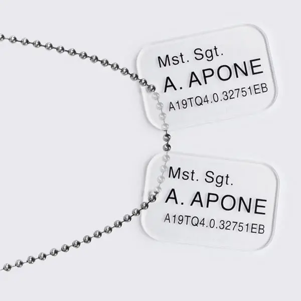 Aliens: Master Sergeant Apone Colonial Marines Dog Tags 1