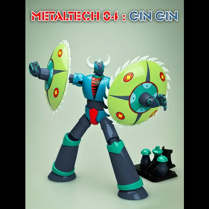 Grendizer Metal Tech 4: Gin Gin Figure (Pre-Order) 1