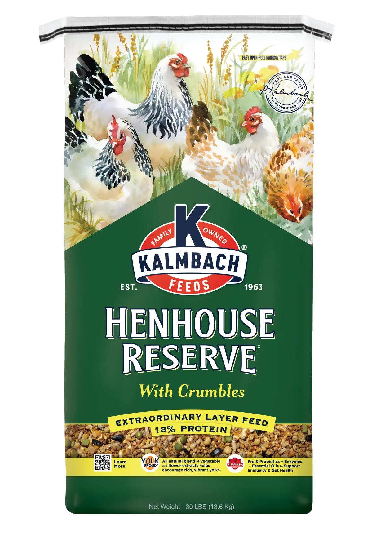 Henhouse Reserve® With Crumbles For Chickens And Poultry 1