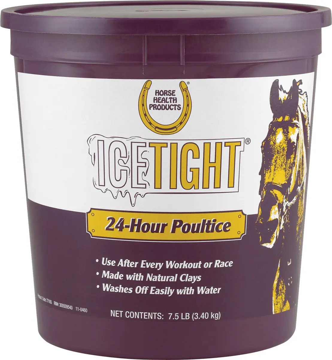 Ice Tight - 7.5 Lbs - Lodo Para Caballos 1