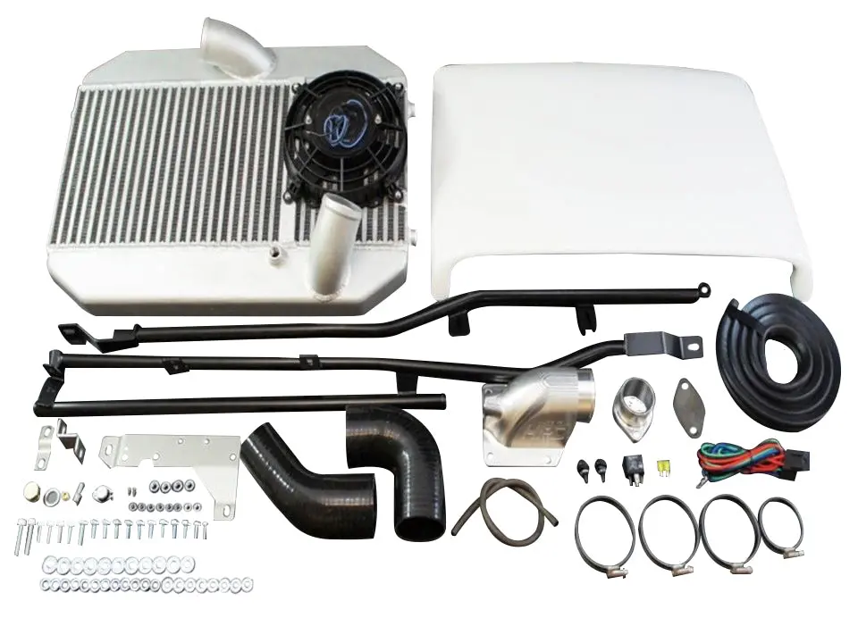 Toyota Landcruiser 70 Series (1999-2020) (1Hd-Fte) 4.2L Hpd Series 2 Top Mount Intercooler Kit (Sku: Ik-79Fte-S2-T) 1