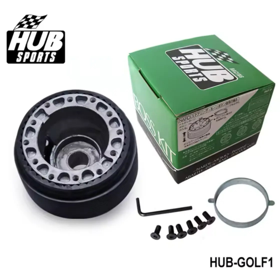 Hubsports - Steering Wheel Boss Kit Hub Fit For Vw Golf Hub-Golf1 1