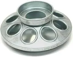 Mason Jar Poultry Feeder Base 1