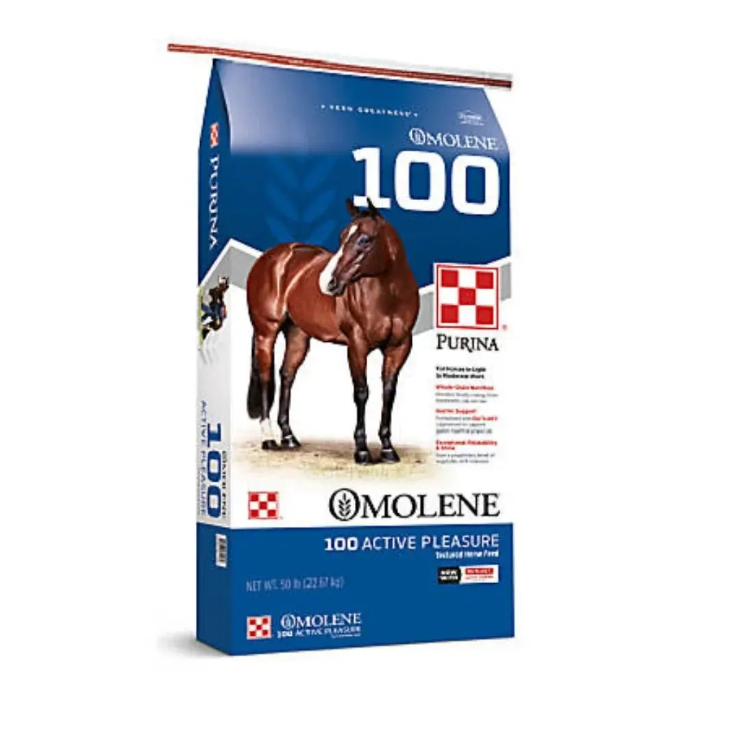 Purina® Omolene® #100 Active Pleasure Horse Feed 1