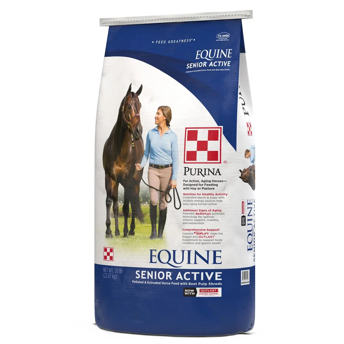 Purina® Equine Senior® Active Horse Feed 1