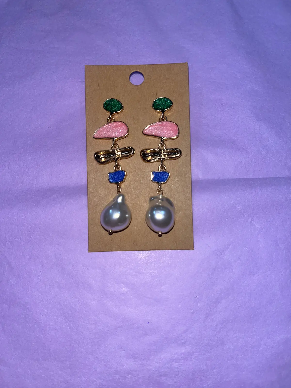 Colorful Dangling Earrings 1