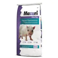 Mazuri Mini Pig Mature Maintenance Food, 25-Lb 1