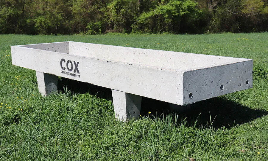 Cox The Concrete Feed Trough 1