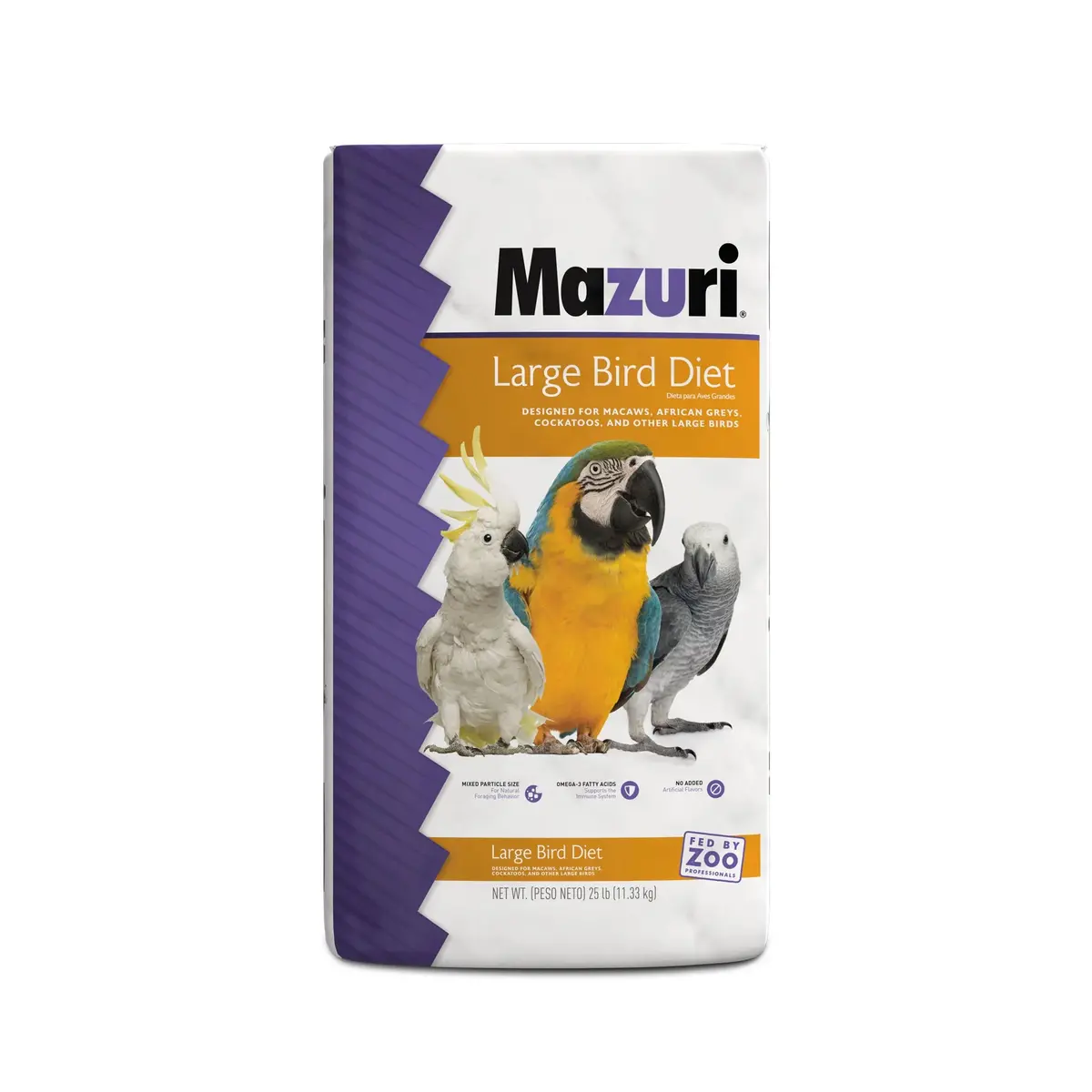 Mazuri® Large Bird Diet - 25 Lb 1