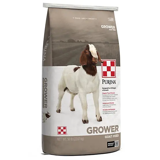 Purina Goat Grower 16 Dq .0015 Medicated Goat Feed, 50 Lb. Bag 1