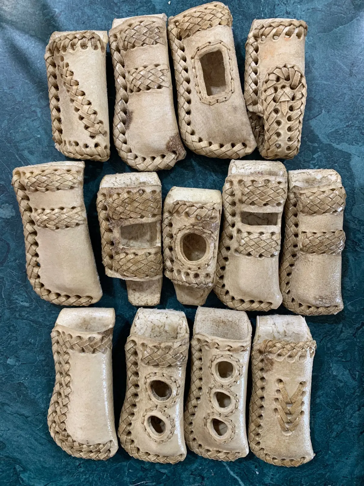 Raw Hide Knife Sheath / Funda De Cuero Para Navajas 1