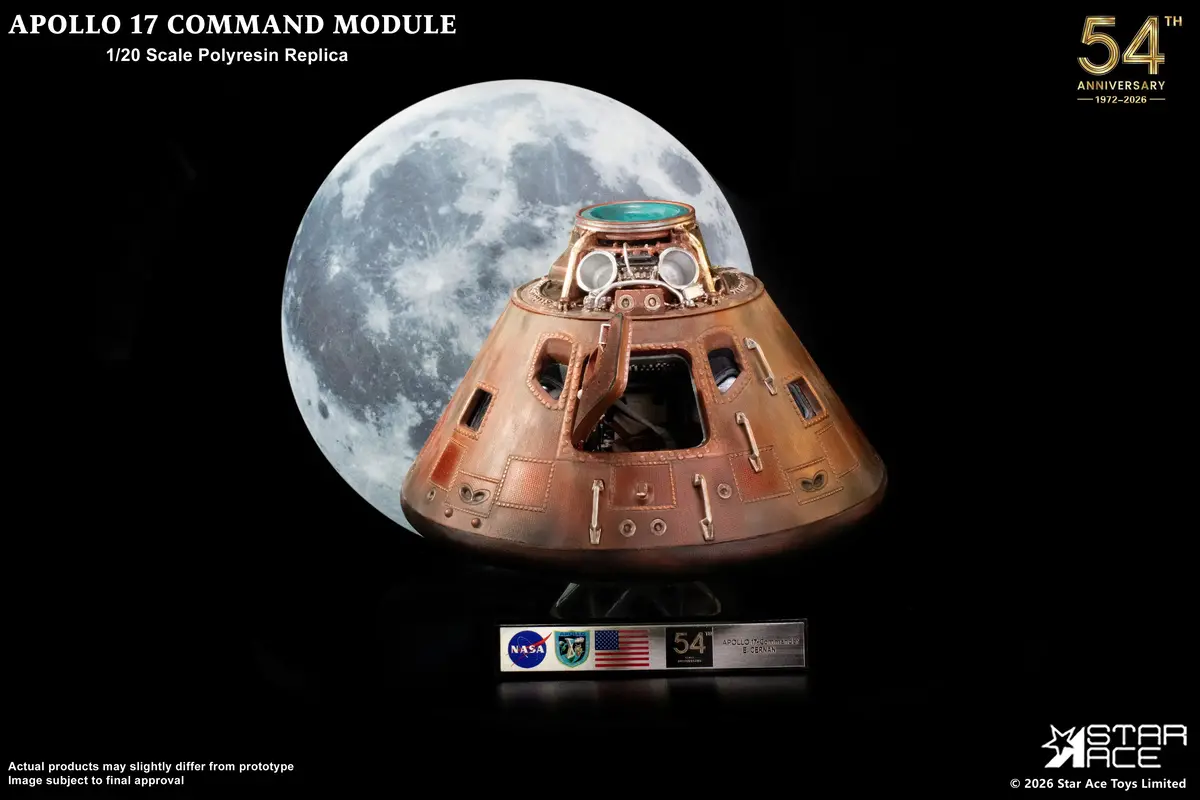Nasa: Apollo 17 Command Module 1