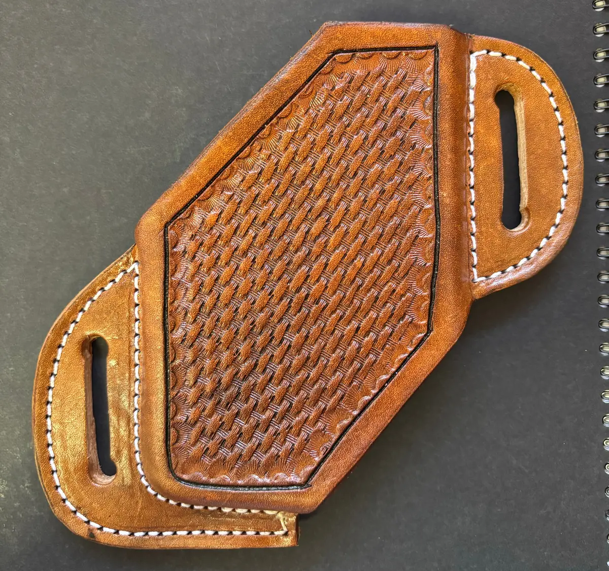 Funda Para Celular De Baqueta 1