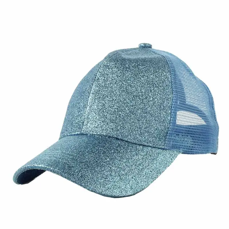 Cc Glitter Ponytails Mesh Cap 1
