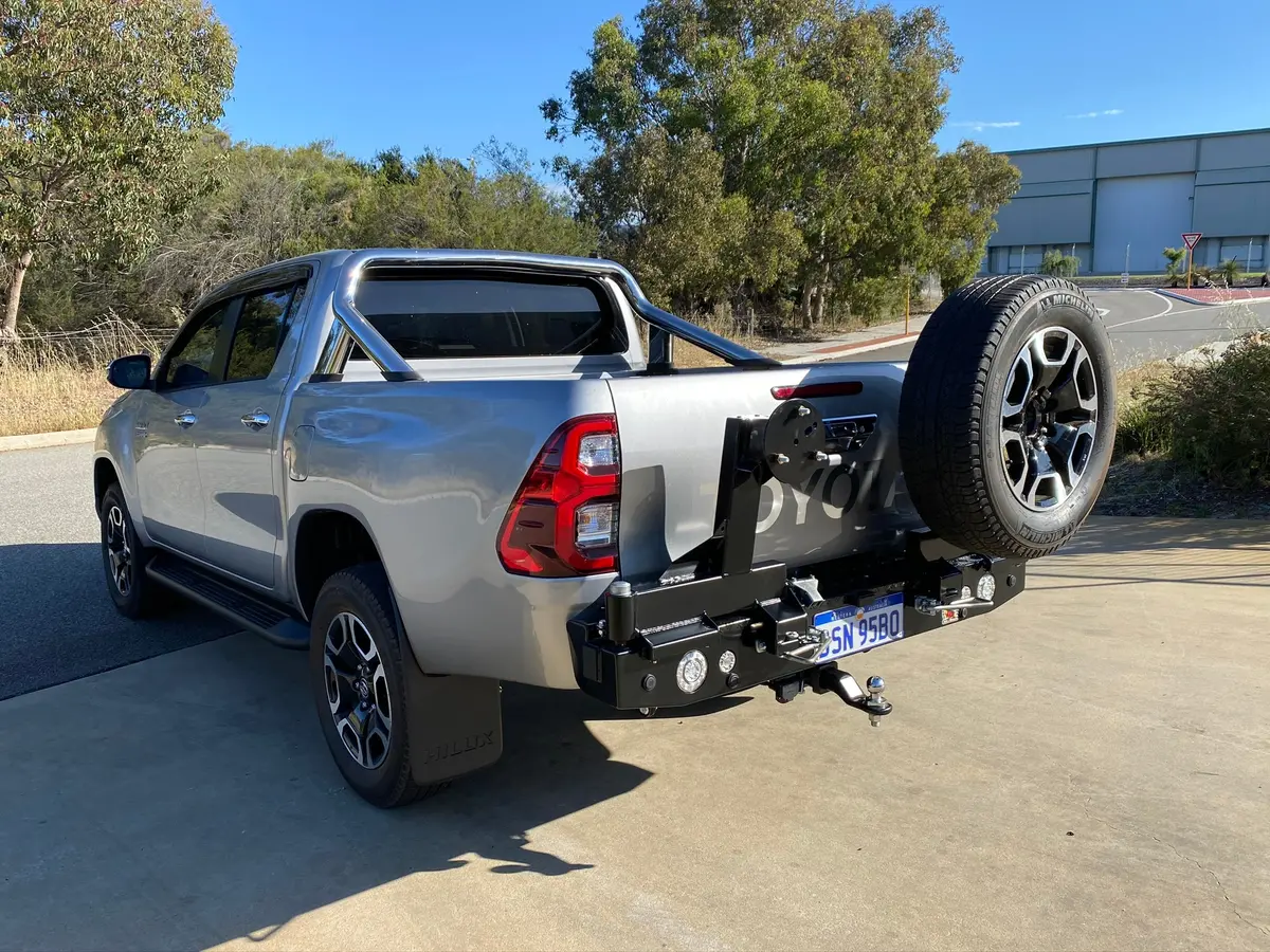 Toyota Hilux (2022-2026) Gun N80 Sr5 / Rogue 2.8L 4Wd Outback Accessories Rear Bar (Sku: Twcphlx5-S) 1