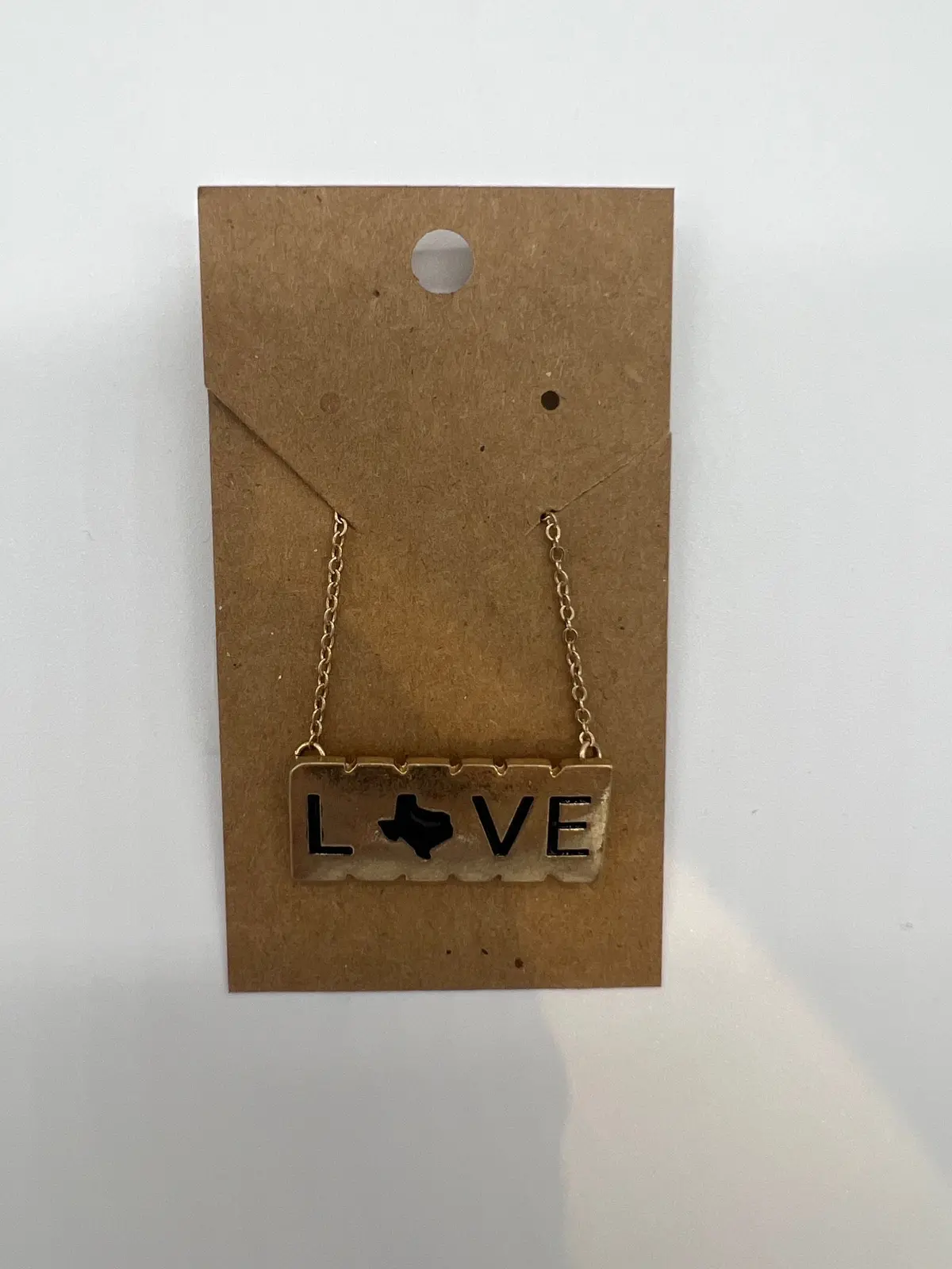 Texas Love Necklace - Gold 1