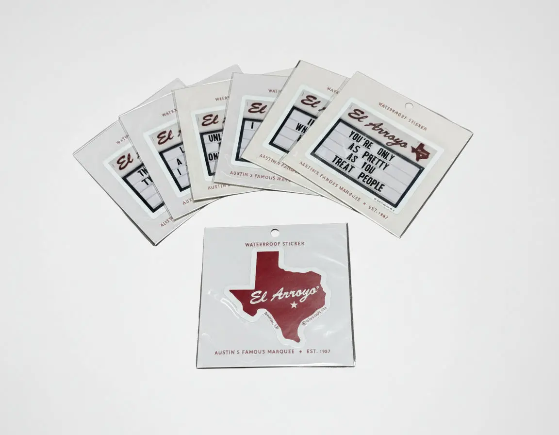 Assorted El Arroyo Stickers 1