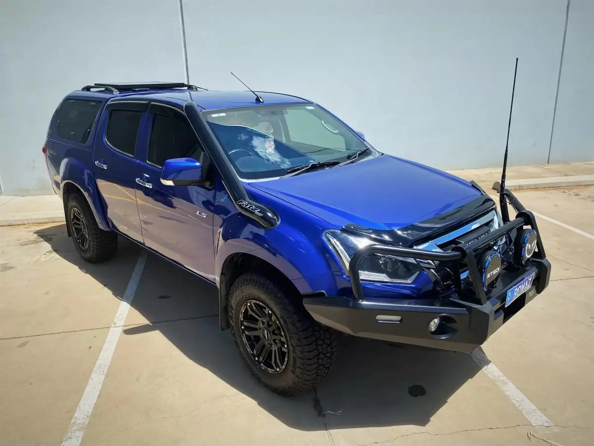 Isuzu D-Max (2012-2019) Fatz Fabrication 4″ Stainless Snorkel 1