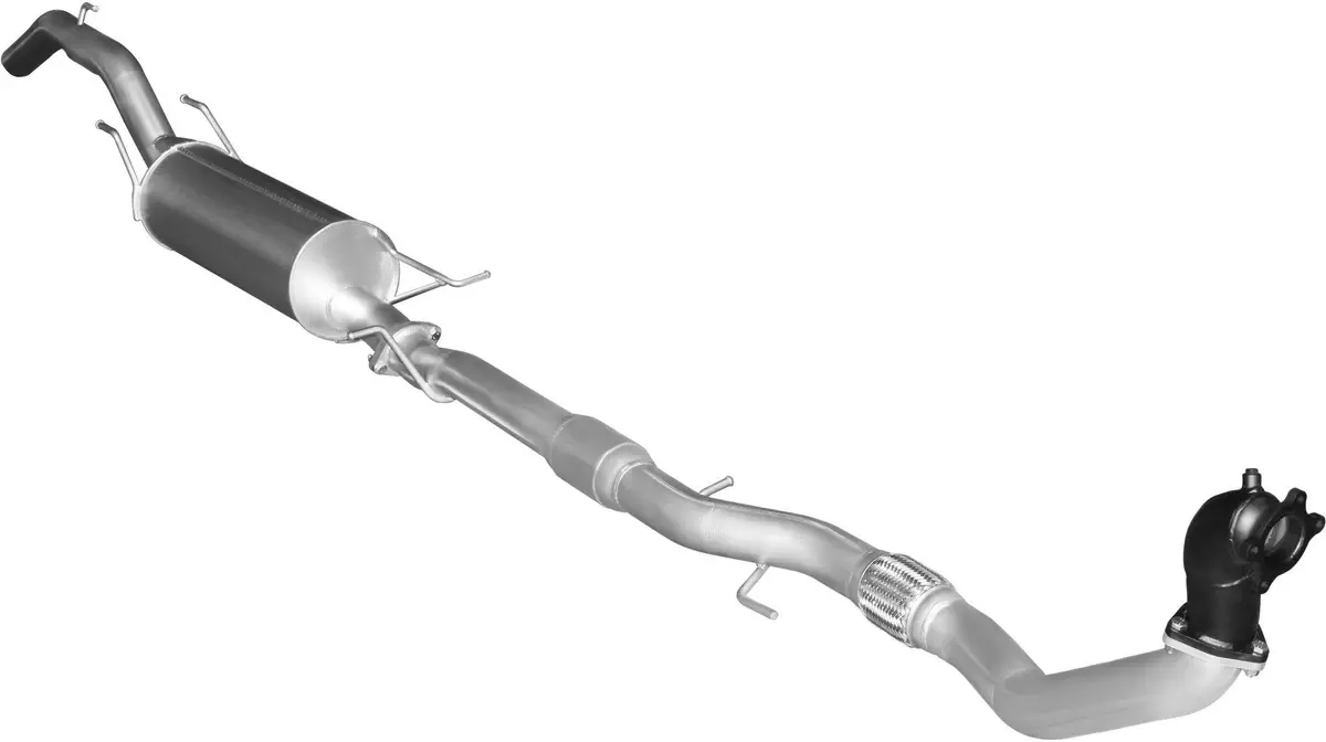 Ford Ranger (2007-2011) Pj & Pk 3.0 Manta Exhaust 1