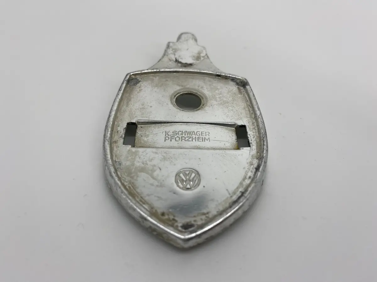 Genuine Volkswagen Beetle Type 1 Hood Crest Backing K.S.P 1
