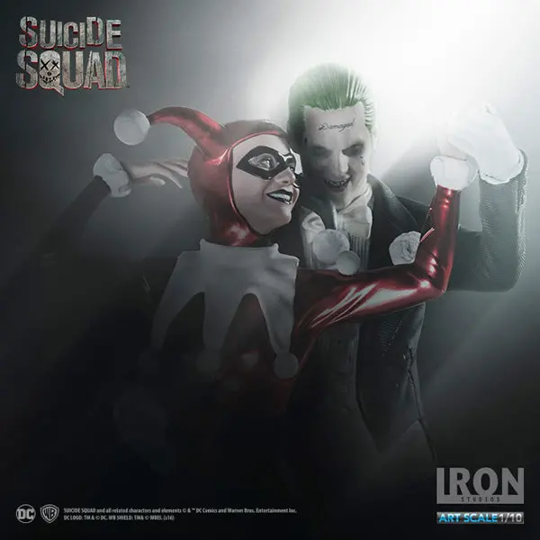 Iron Studios Suicide Squad Harley Quinn And The Joker 1