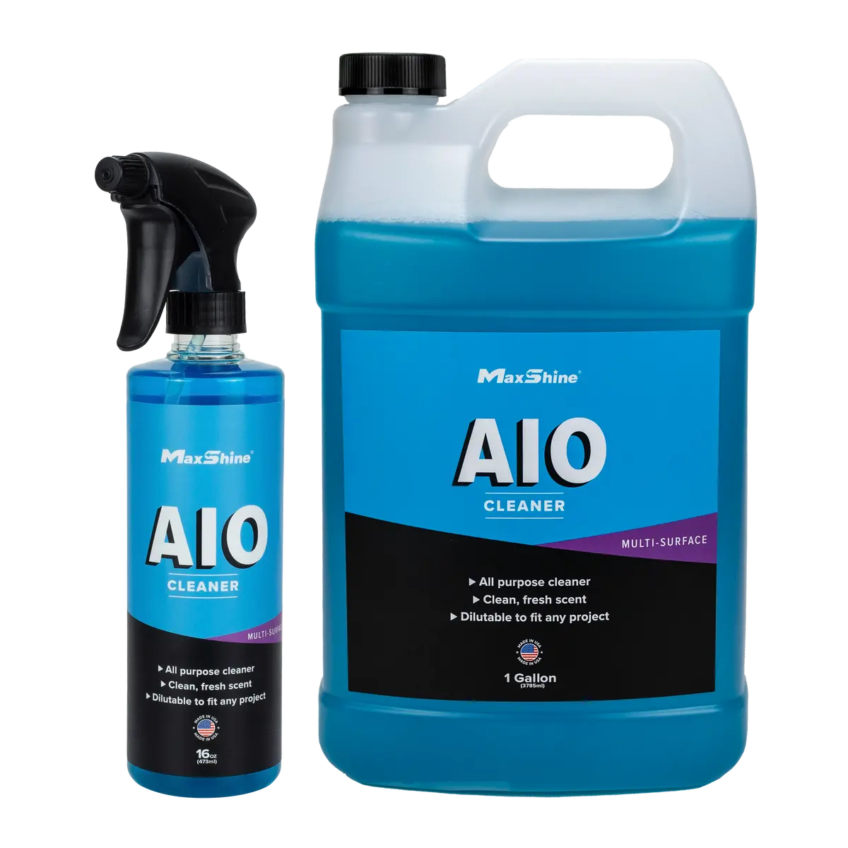 Interior Car Cleaner | Aio Cleaner - 16Oz, 1Gal 1