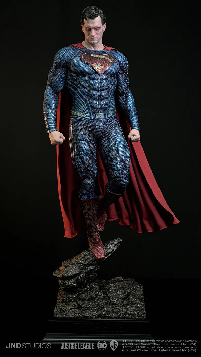 Dc Justice League: Superman Blue Suit With Heat Vision Bust 1:3 Scale 1