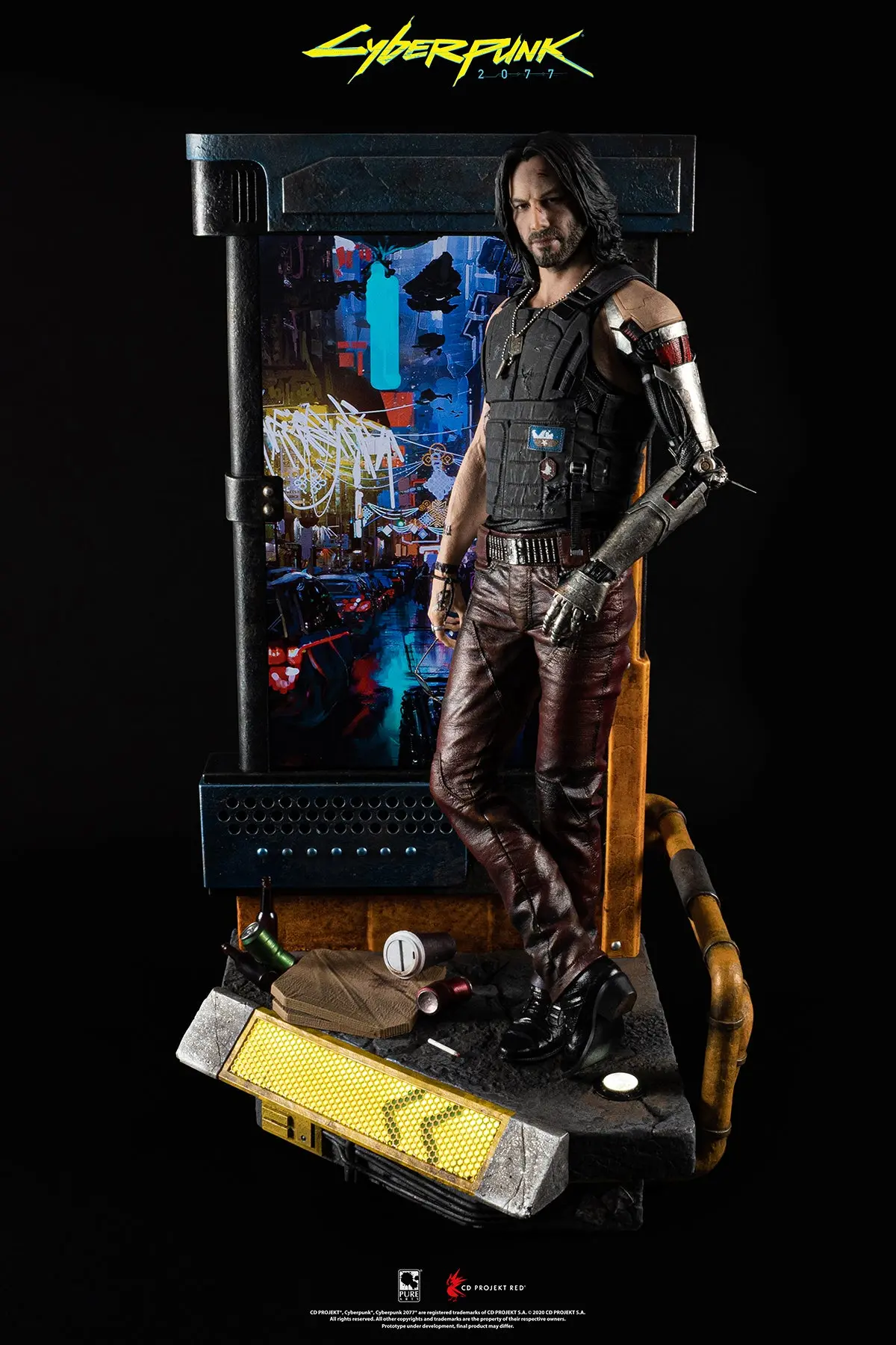 Cyberpunk 2077: Johnny Silverhand + Bonus Dog Tag Set 1