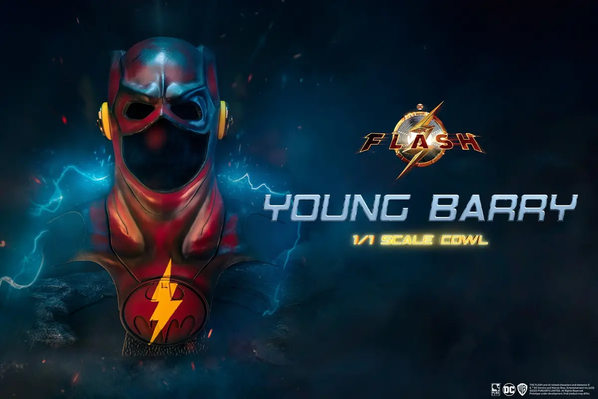Dc The Flash: Young Barry 1:1 Scale Cowl Replica (Pre-Order) 1