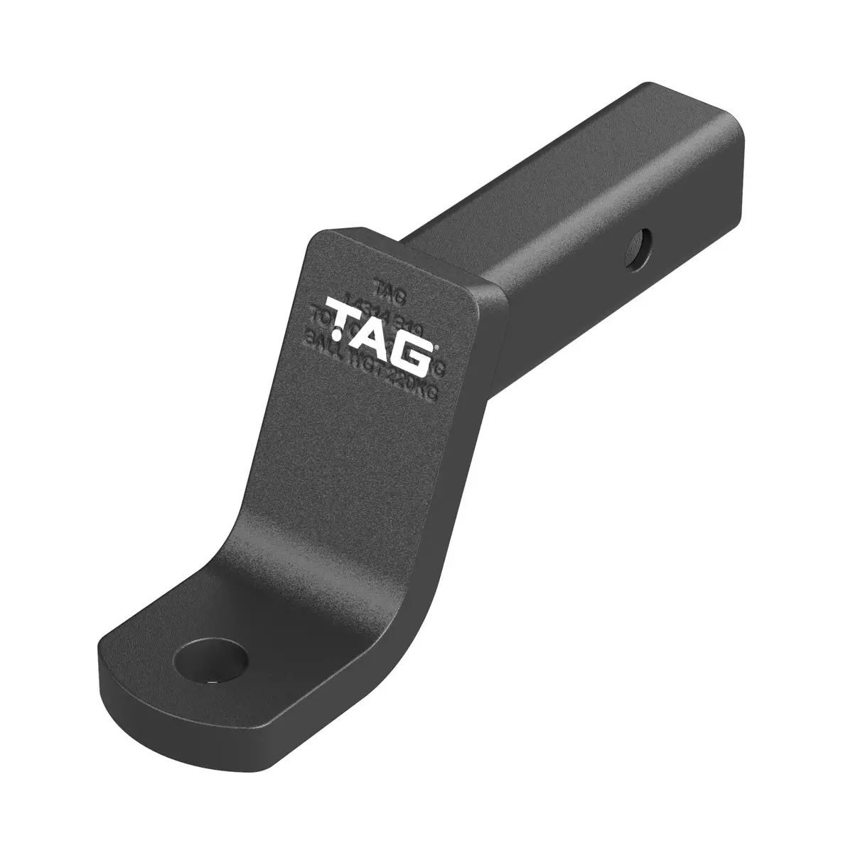 Tag Tow Ball Mount - 220Mm Long, 108° Face, 50Mm Square Hitch 1