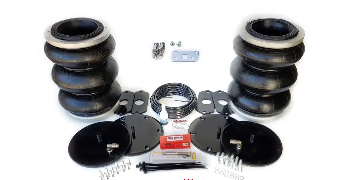 Toyota Landcruiser 80 Series  (1990-1997) Boss Airbag Suspension Kit 1