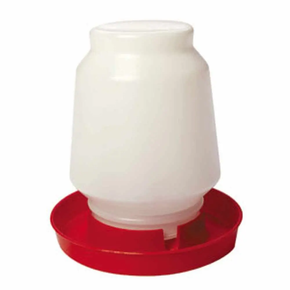 1 Gal.Poultry Fount Complete - Red 1
