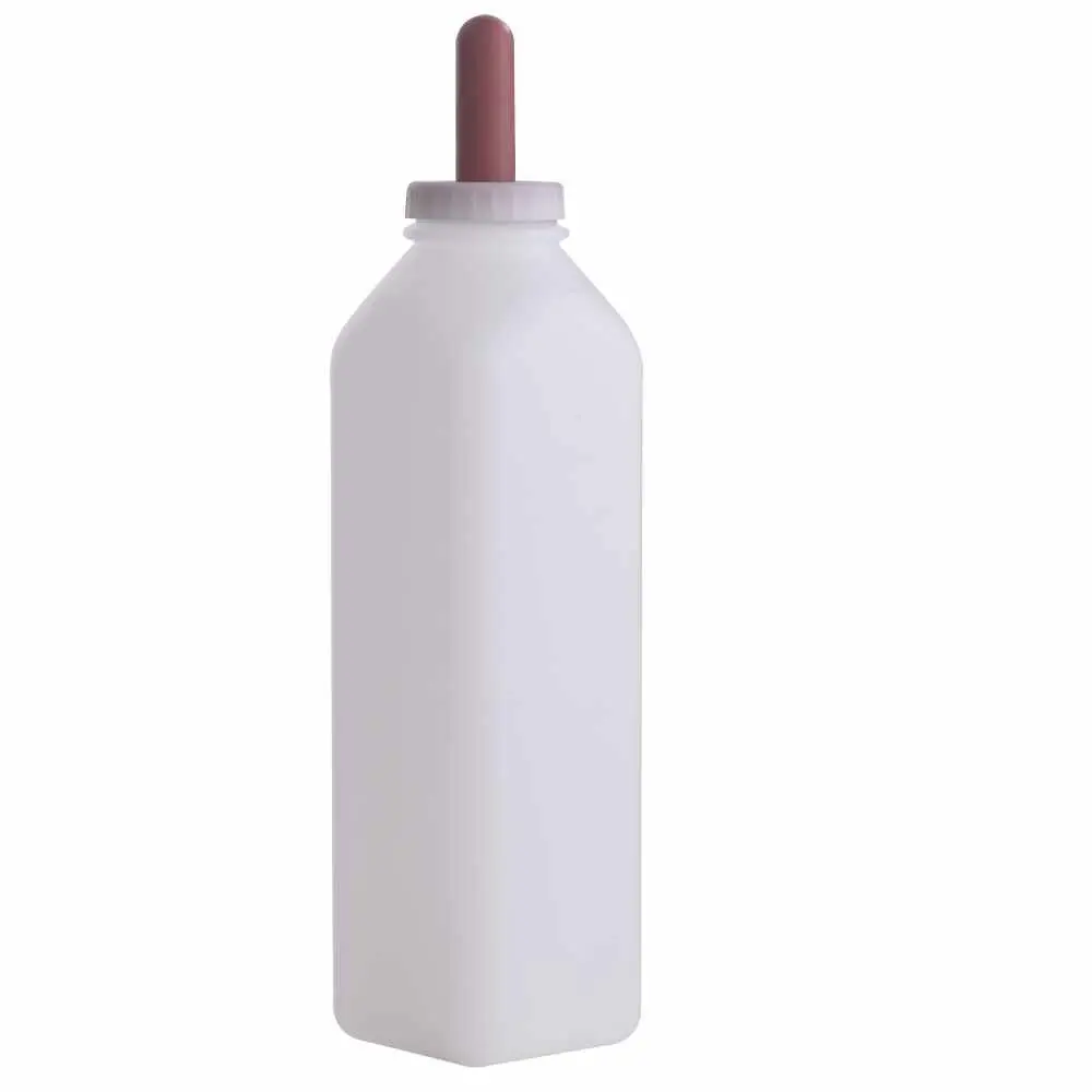 2Qt Calf Bottle W/Screw-On Nipple 1