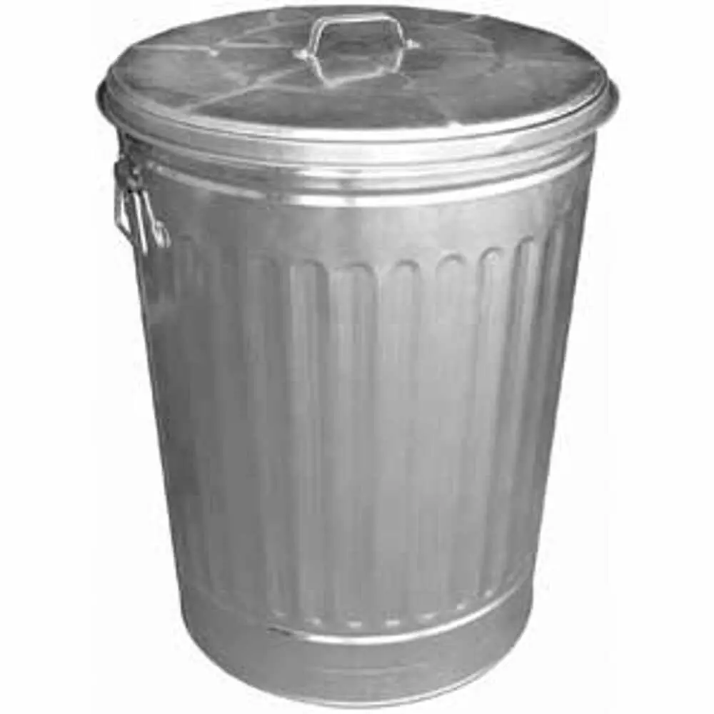 Little Giant® Heavy-Duty Galvanized Storage Bin/Garbage Can 1