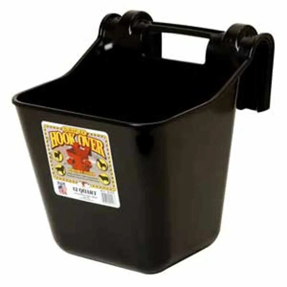 Little Giant: Hookover 12 Qt. Black 6/Cs 1