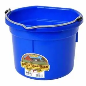 8 Qt. Flat Back - Blue 1