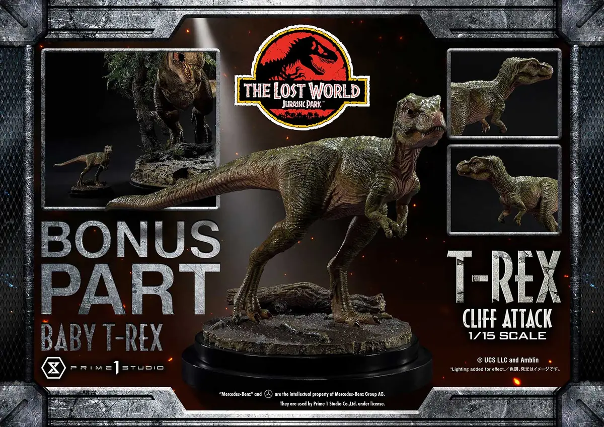 The Lost World Jurassic Park: T-Rex Cliff Attack Bonus Version 1