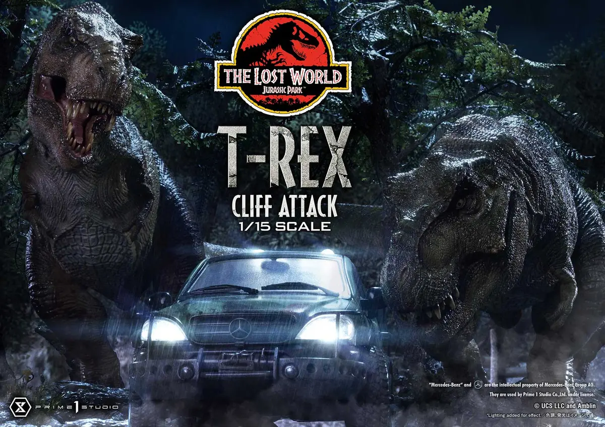 The Lost World Jurassic Park: T-Rex Cliff Attack 1