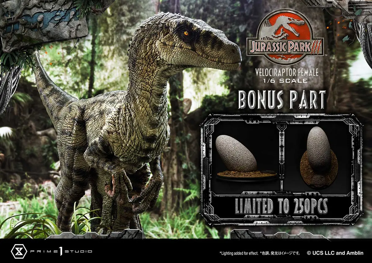 Jurassic Park Iii: Velociraptor Female Bonus Version 1