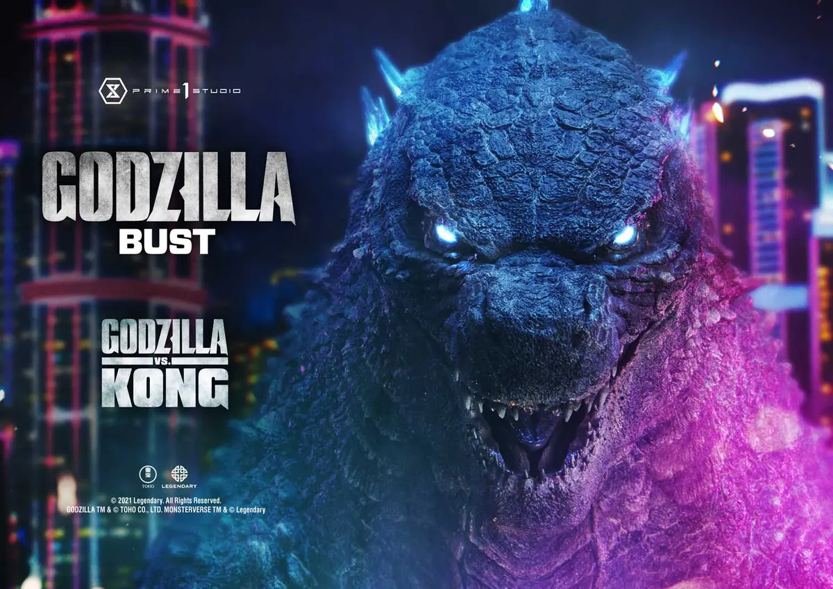 Godzilla Vs Kong: Godzilla Bust Bonus Version 1